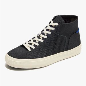 Rothy's ‘The High Top Sneaker’ in Black, Size 8